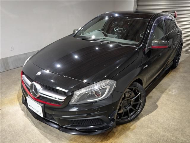 2013 Mercedes-AMG A-Class A45 AMG 4MATIC ED1 Black Sedan for sale, Japanese used car export - photo 1 of 12 | GULJI TRADERS