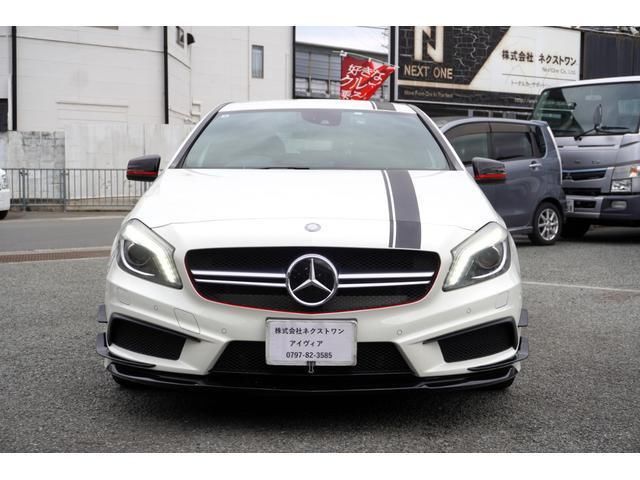 2013 Mercedes-AMG A-Class A45 AMG 4MATIC Edition - photo 1 2013 Mercedes-AMG A-Class A45 AMG 4MATIC Edition White Sedan for sale, Japanese used car export | GULJI TRADERS