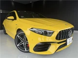 2023 Mercedes-AMG A-Class A45 S 4MATIC+ Yellow Sedan for sale, Japanese used car export - photo 1 of 21 | GULJI TRADERS