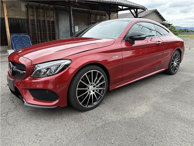 2016 Mercedes-AMG C-Class C43 4matic Coupe - photo 1 2016 Mercedes-AMG C-Class C43 4matic Coupe Red Coupe for sale, Japanese used car export - photo 1 of 31 | GULJI TRADERS