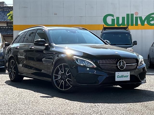 2018 Mercedes-AMG C-Class STATIONWAGON C43 4WD Sedan for sale, Japanese used car export - photo 1 of 24 | GULJI TRADERS