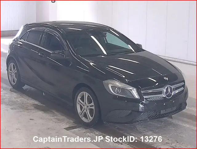 2014 Mercedes Benz A-class Black Sedan for sale, Japanese used car export | GULJI TRADERS