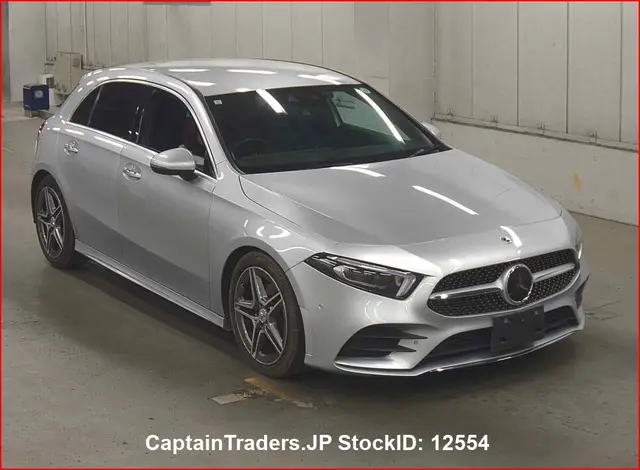 2019 Mercedes Benz A-class Silver Sedan for sale, Japanese used car export | GULJI TRADERS