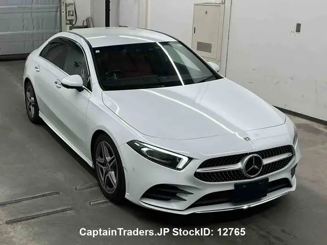 2020 Mercedes Benz A-class White Sedan for sale, Japanese used car export | GULJI TRADERS