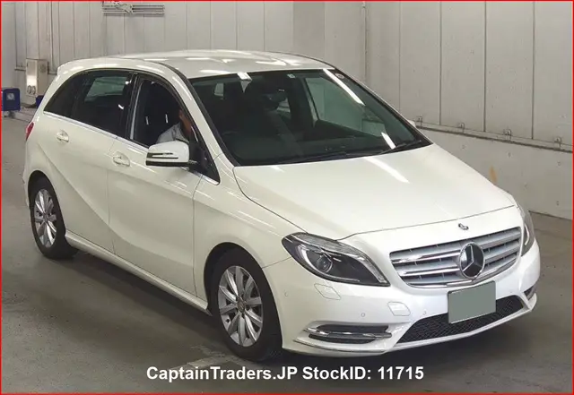 2014 Mercedes Benz Benz B -class White Van for sale, Japanese used car export | GULJI TRADERS