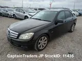2010 Mercedes Benz C-class Black Sedan for sale, Japanese used car export - photo 2 of 8 | GULJI TRADERS