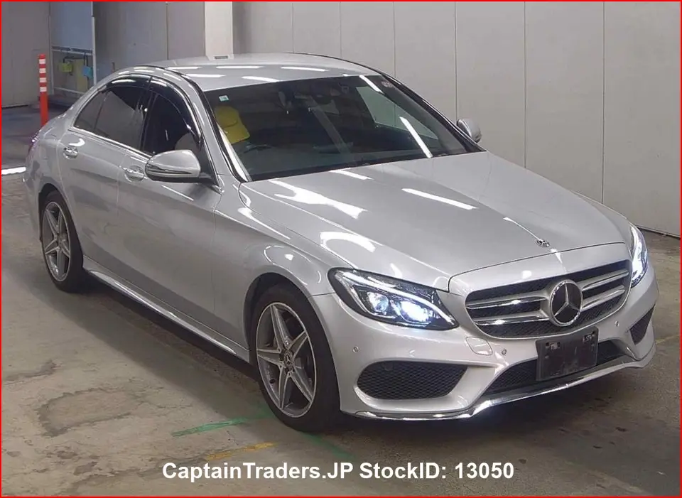 2018 Mercedes Benz C-class Silver Sedan for sale, Japanese used car export - photo 1 of 7 | GULJI TRADERS