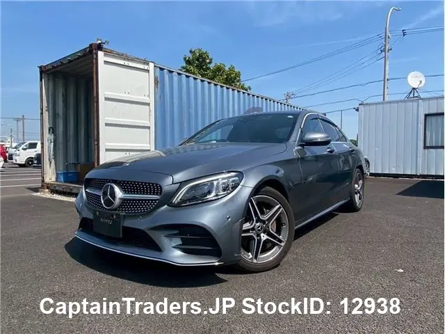 2019 Mercedes Benz C-class GRAY Sedan for sale, Japanese used car export | GULJI TRADERS