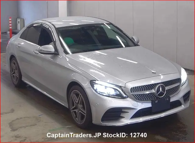 2020 Mercedes Benz C-class Silver Sedan for sale, Japanese used car export | GULJI TRADERS