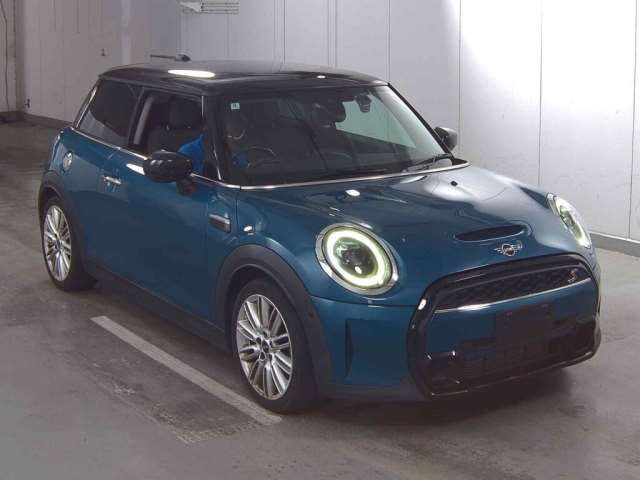 2022 MINI Hatch Blue Sedan for sale, Japanese used car export - photo 1 of 6 | GULJI TRADERS