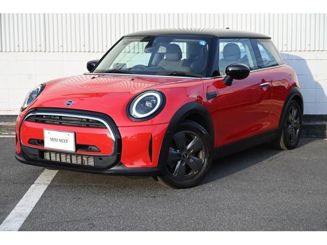 2023 MINI Hatch Cooper Premium Plus Package Red Sedan for sale, Japanese used car export - photo 1 of 8 | GULJI TRADERS