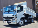2026 Mitsubishi Fuso Canter Fully low-floor 3-ton reinforced dump truck White Truck for sale, Japanese used car export - photo 1 of 55 | GULJI TRADERS