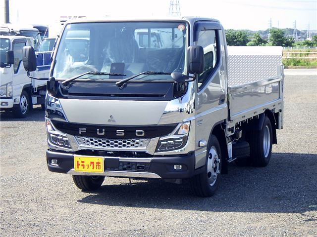 2026 Mitsubishi Fuso Canter Flat Vertical Gate, Standard 10ft, Custom, Collision Mitigation, Slope Assist, 3t - photo 1 2026 Mitsubishi Fuso Canter Flat Vertical Gate, Standard 10ft, Custom, Collision Mitigation, Slope Assist, 3t Silver Truck for sale, Japanese used car export | GULJI TRADERS