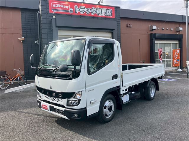 2026 Mitsubishi Fuso Canter 2-ton capacity, flatbed, low-floor, manual transmission (MT5), under 5 tons. - photo 1 2026 Mitsubishi Fuso Canter 2-ton capacity, flatbed, low-floor, manual transmission (MT5), under 5 tons. White Truck for sale, Japanese used car export | GULJI TRADERS
