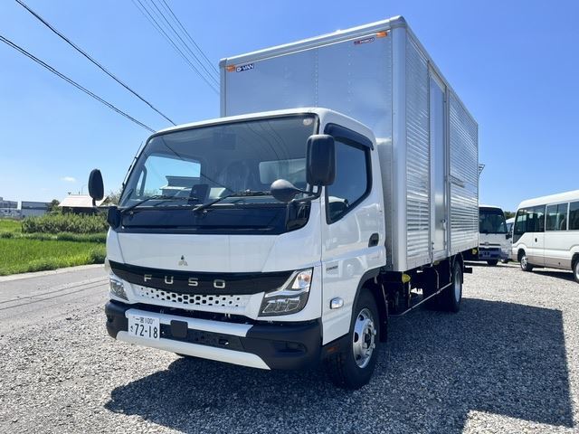 2026 Mitsubishi Fuso Canter Aluminum van, extra long, PG (Powerable Graphite) type, with remote control. - photo 1 2026 Mitsubishi Fuso Canter Aluminum van, extra long, PG (Powerable Graphite) type, with remote control. White Truck for sale, Japanese used car export | GULJI TRADERS