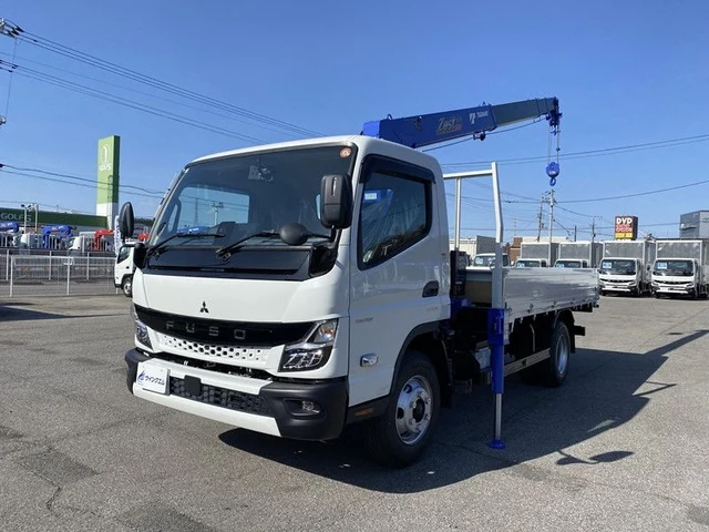 2026 Mitsubishi Fuso Canter 2WD White Truck for sale, Japanese used car export | GULJI TRADERS