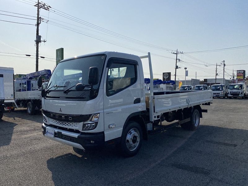 2026 Mitsubishi Fuso Canter 2WD White Truck for sale, Japanese used car export - photo 1 of 21 | GULJI TRADERS