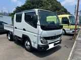 2026 Mitsubishi Fuso Canter 2-ton double cab, 4-number plate, automatic transmission. White Truck for sale, Japanese used car export - photo 1 of 15 | GULJI TRADERS