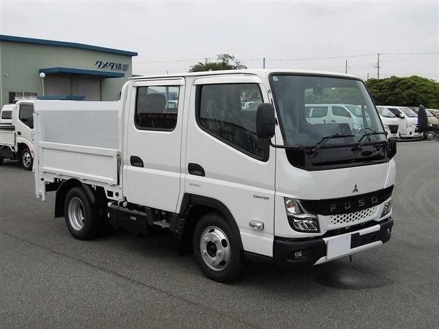 2026 Mitsubishi Fuso Canter Double cab, 2-ton capacity, power steering (PG) - photo 1 2026 Mitsubishi Fuso Canter Double cab, 2-ton capacity, power steering (PG) White Truck for sale, Japanese used car export | GULJI TRADERS