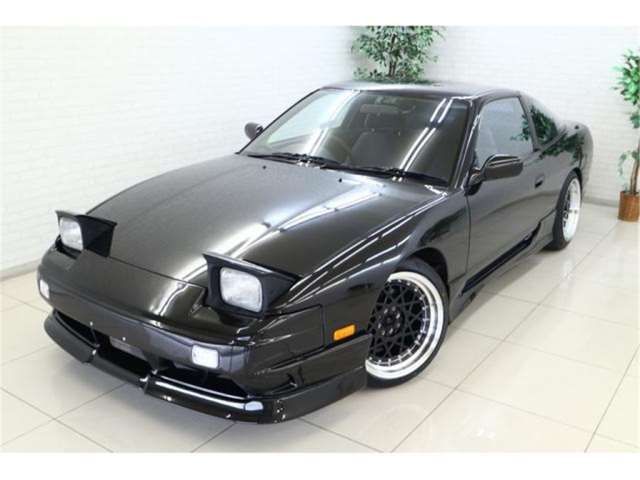 1991 Nissan 180SX Type II Super HICAS Pack Black Sedan for sale, Japanese used car export - photo 1 of 47 | GULJI TRADERS
