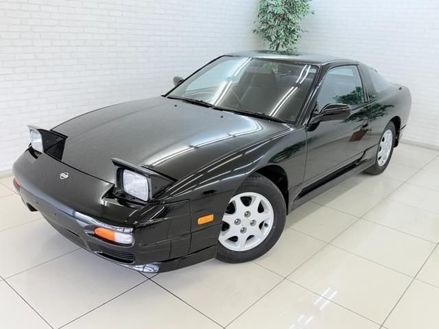 1991 Nissan 180SX Type II - photo 1 1991 Nissan 180SX Type II Black Sedan for sale, Japanese used car export | GULJI TRADERS