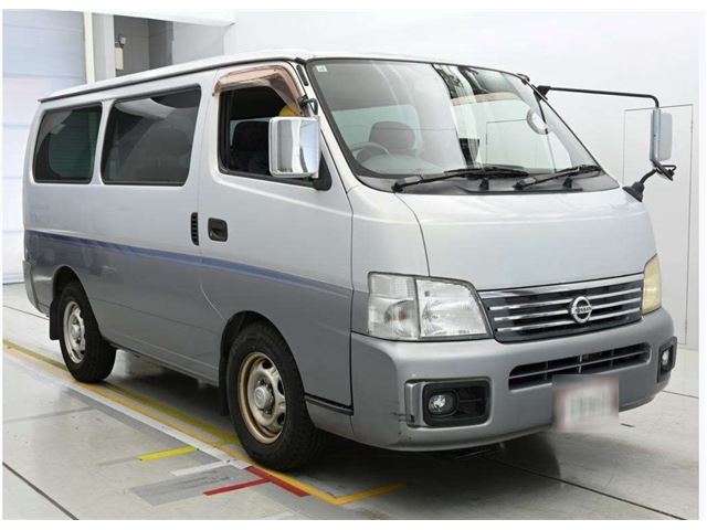 2002 Nissan Caravan Long GX - photo 1 2002 Nissan Caravan Long GX Van for sale, Japanese used car export - photo 1 of 6 | GULJI TRADERS