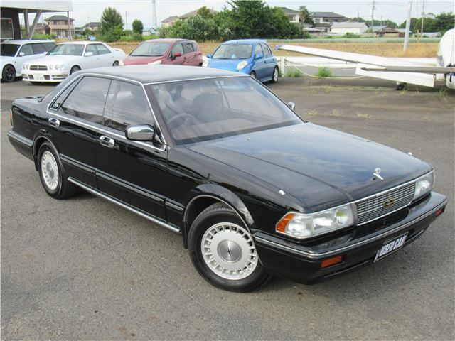 1989 Nissan Cedric Turbo - photo 1 1989 Nissan Cedric Turbo Sedan for sale, Japanese used car export - photo 1 of 79 | GULJI TRADERS