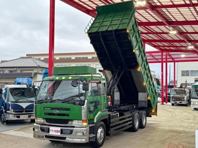 2001 Nissan Diesel BIG Thumb Deep dump truck, V8 engine, 2 differentials, one owner. Other Truck for sale, Japanese used car export | GULJI TRADERS