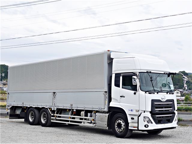 2018 Nissan Diesel Quon - photo 1 2018 Nissan Diesel Quon Truck for sale, Japanese used car export - photo 1 of 22 | GULJI TRADERS