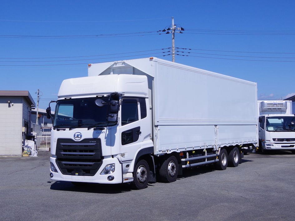 2021 Nissan Diesel Quon 8x4 Truck for sale, Japanese used car export - photo 1 of 25 | GULJI TRADERS