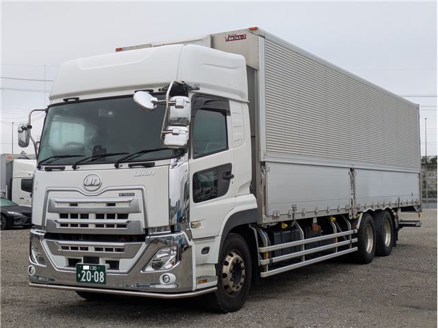 2022 Nissan Diesel Quon - photo 1 2022 Nissan Diesel Quon Truck for sale, Japanese used car export - photo 1 of 54 | GULJI TRADERS