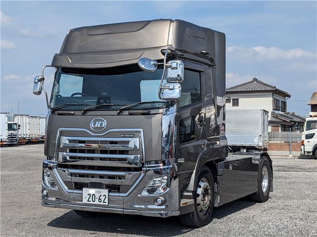 2024 Nissan Diesel Quon - photo 1 2024 Nissan Diesel Quon Truck for sale, Japanese used car export - photo 1 of 46 | GULJI TRADERS
