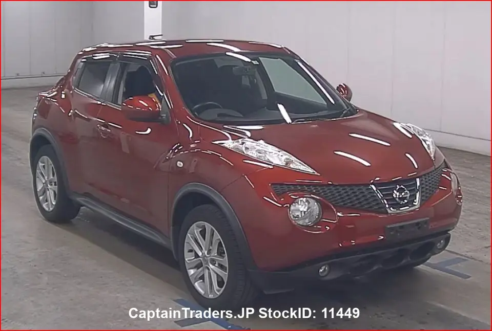 2011 Nissan Juke Red SUV for sale, Japanese used car export - photo 1 of 8 | GULJI TRADERS