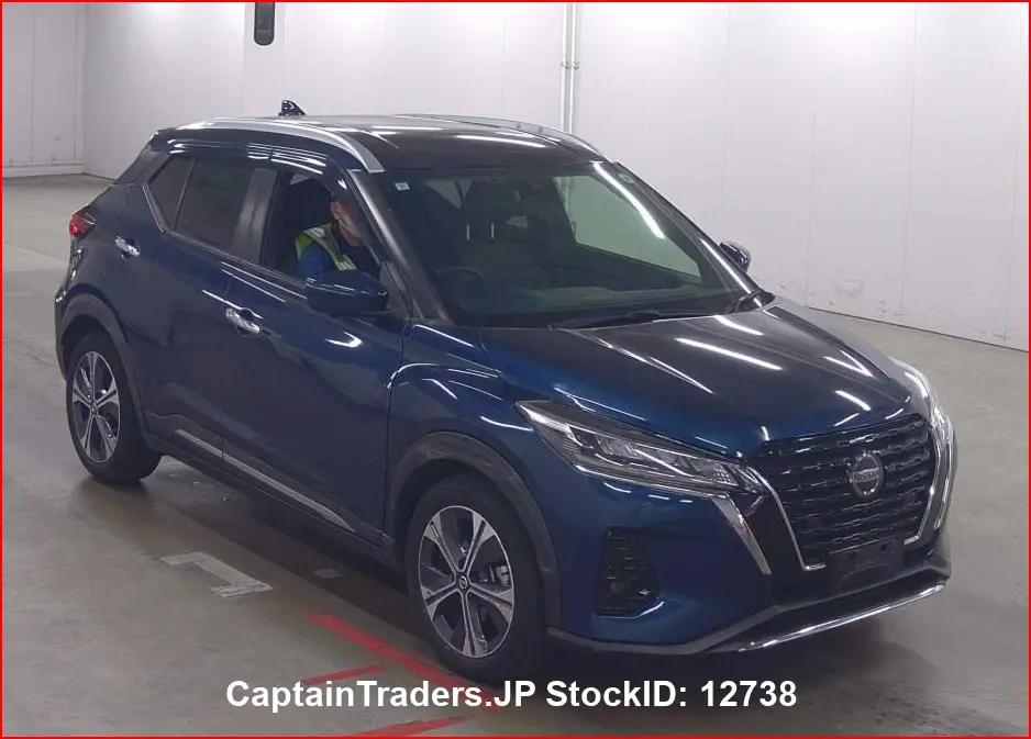 2021 Nissan Kix BLUE SUV for sale, Japanese used car export - photo 1 of 21 | GULJI TRADERS