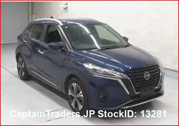 2023 Nissan Kix Blue SUV for sale, Japanese used car export | GULJI TRADERS