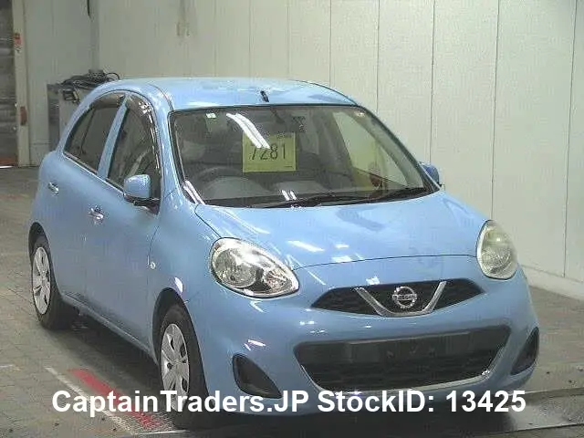 2016 Nissan March - photo 1 2016 Nissan March Blue Sedan for sale, Japanese used car export - photo 1 of 26 | GULJI TRADERS