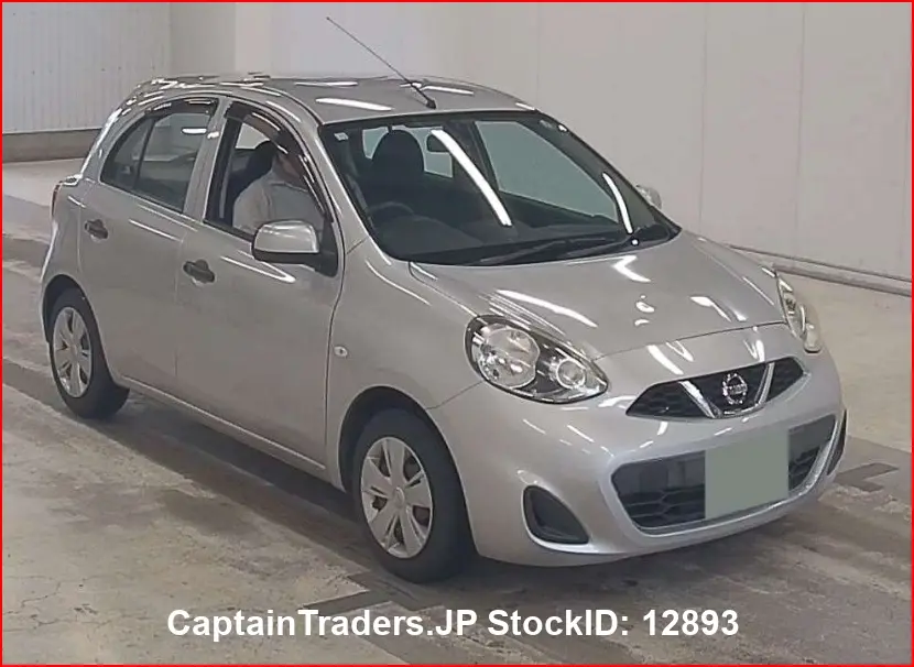 2016 Nissan March Silver Sedan for sale, Japanese used car export | GULJI TRADERS