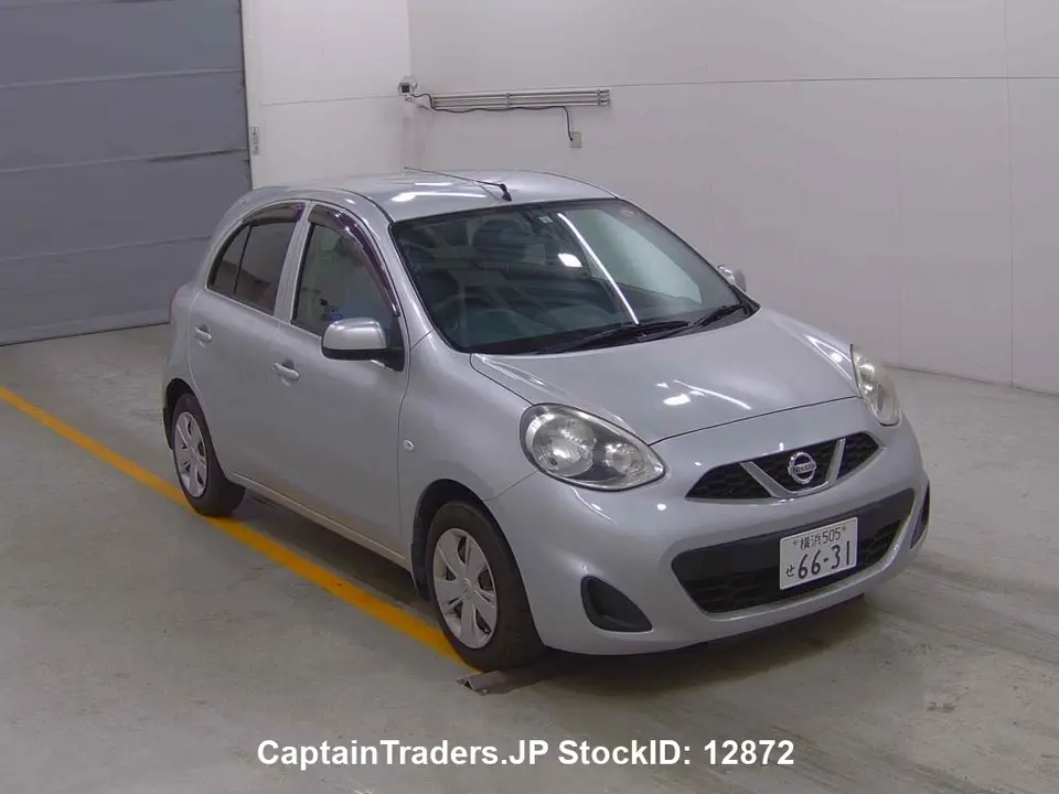 2017 Nissan March Silver Sedan for sale, Japanese used car export | GULJI TRADERS