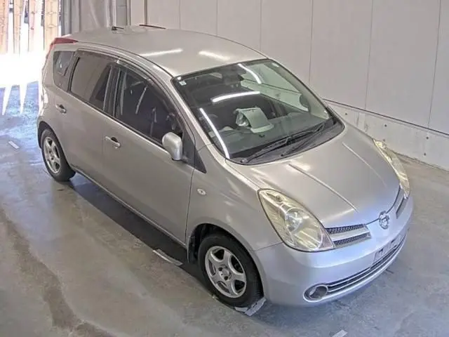2007 Nissan Note 15M - photo 1 2007 Nissan Note 15M Silver Van for sale, Japanese used car export - photo 1 of 9 | GULJI TRADERS