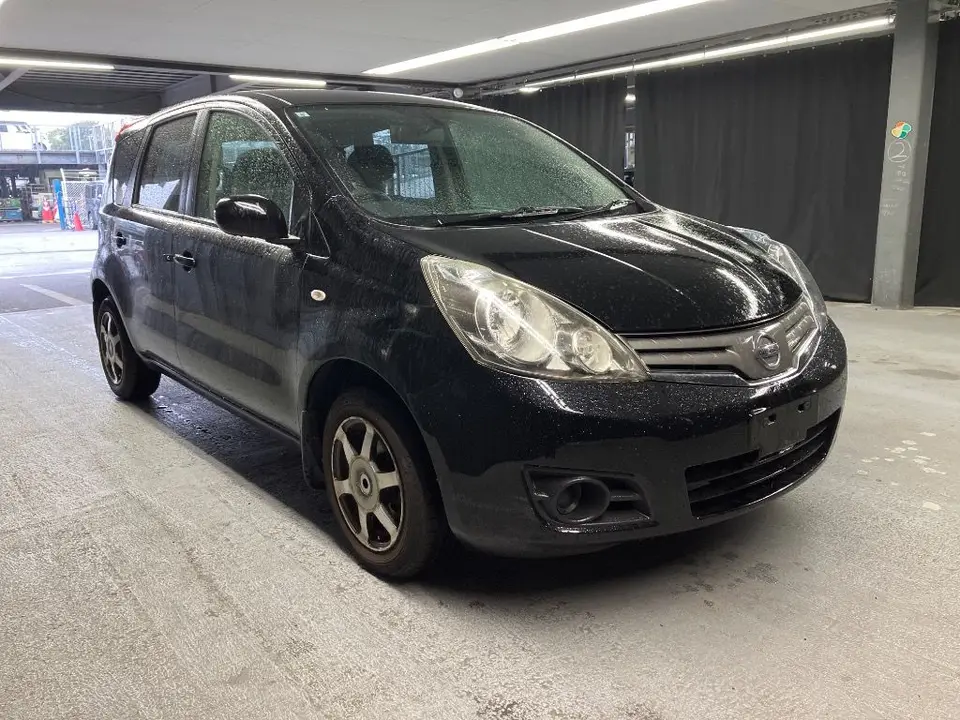2009 Nissan Note 15X FOUR - photo 1 2009 Nissan Note 15X FOUR Black Van for sale, Japanese used car export - photo 1 of 5 | GULJI TRADERS