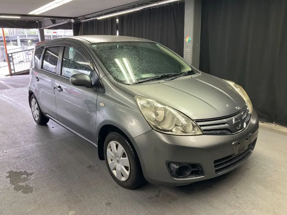 2009 Nissan Note 15X - photo 1 2009 Nissan Note 15X Gray Van for sale, Japanese used car export - photo 1 of 5 | GULJI TRADERS
