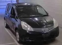 2009 Nissan Note 15X Black Van for sale, Japanese used car export - photo 1 of 6 | GULJI TRADERS