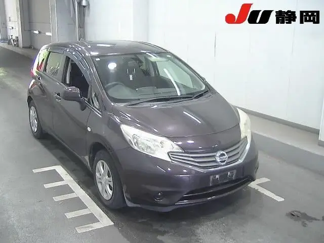 2013 Nissan Note X - photo 1 2013 Nissan Note X Purple Van for sale, Japanese used car export - photo 1 of 3 | GULJI TRADERS