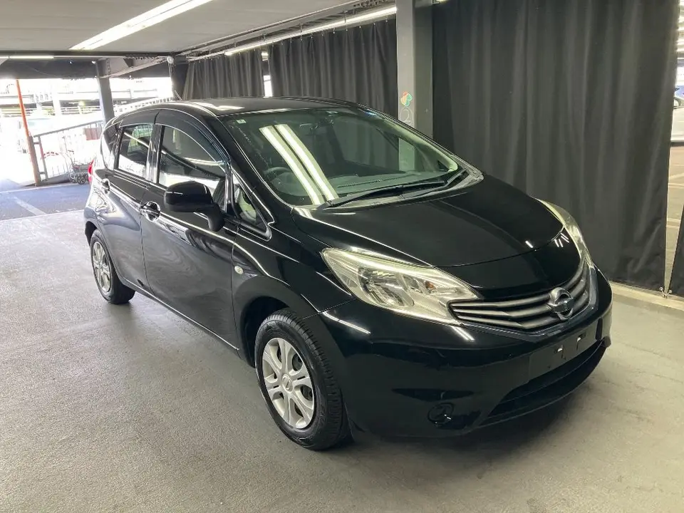2014 Nissan Note X DIG-S - photo 1 2014 Nissan Note X DIG-S Black Van for sale, Japanese used car export - photo 1 of 5 | GULJI TRADERS