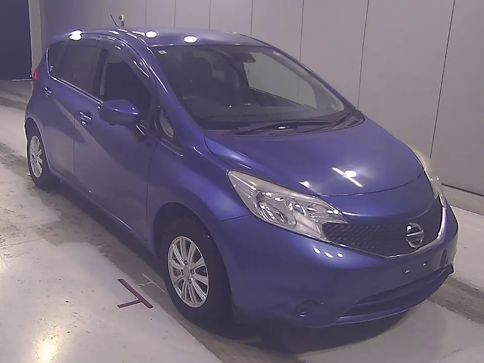 2014 Nissan Note X DIG-S Blue Van for sale, Japanese used car export - photo 1 of 7 | GULJI TRADERS