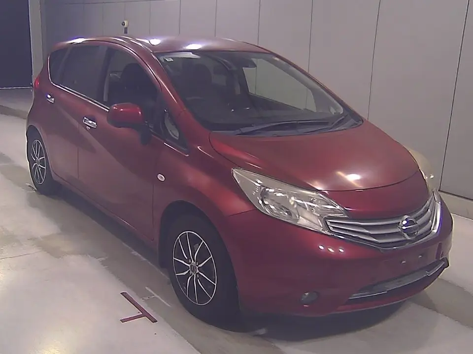 2014 Nissan Note Medalist Emergency Brake Package - photo 1 2014 Nissan Note Medalist Emergency Brake Package Red Van for sale, Japanese used car export - photo 1 of 7 | GULJI TRADERS