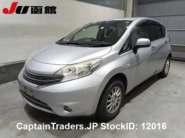 2014 Nissan Note - photo 1 2014 Nissan Note Silver Sedan for sale, Japanese used car export | GULJI TRADERS