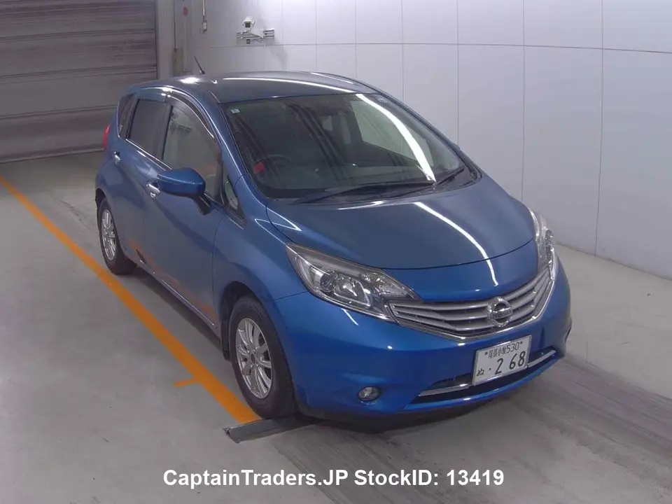 2016 Nissan Note Blue Van for sale, Japanese used car export - photo 1 of 19 | GULJI TRADERS
