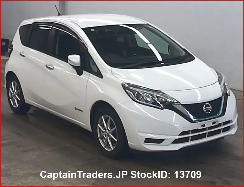 2018 Nissan Note - photo 1 2018 Nissan Note White Van for sale, Japanese used car export - photo 1 of 14 | GULJI TRADERS
