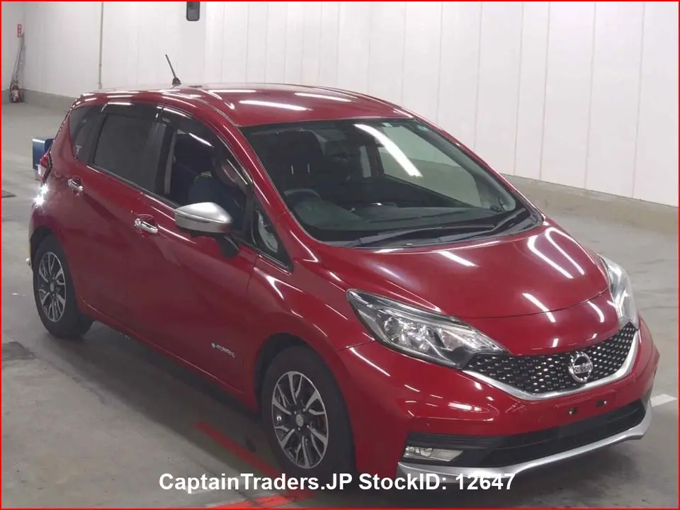2018 Nissan Note - photo 1 2018 Nissan Note Red Van for sale, Japanese used car export | GULJI TRADERS
